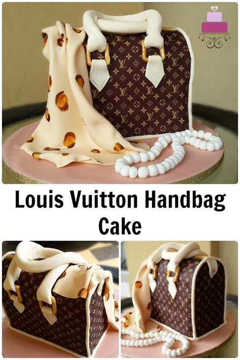 louis vuitton handbag cake recipe